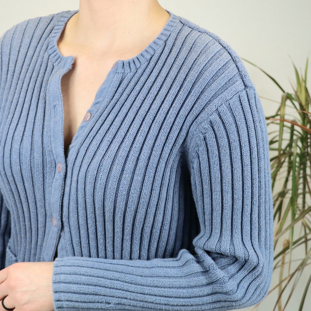 Vintage Ribbed Cardigan - Picture 4 of 7